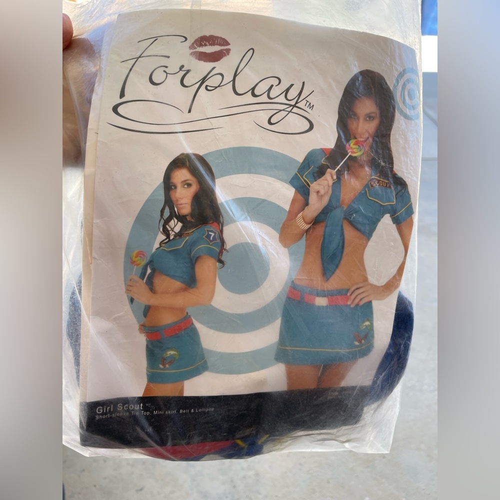 For play Girl Scout costume